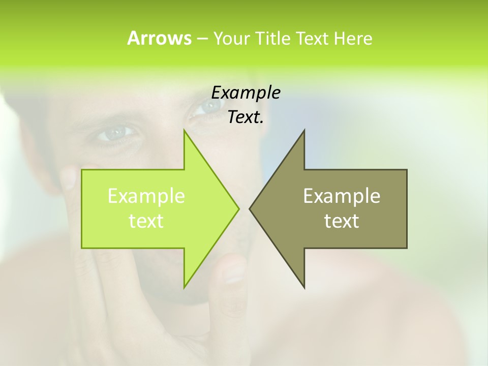 Nude Human Outline PowerPoint Template