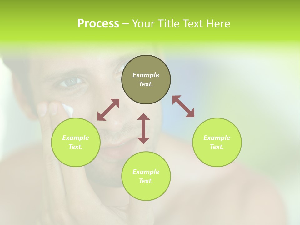 Nude Human Outline PowerPoint Template