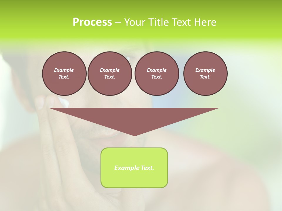 Nude Human Outline PowerPoint Template