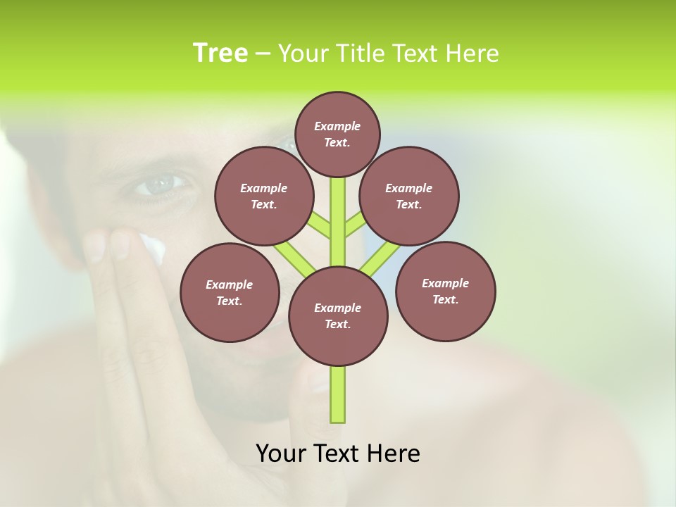 Nude Human Outline PowerPoint Template