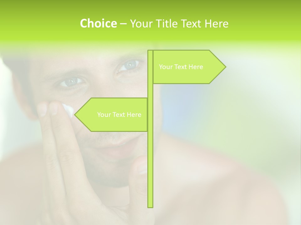 Nude Human Outline PowerPoint Template