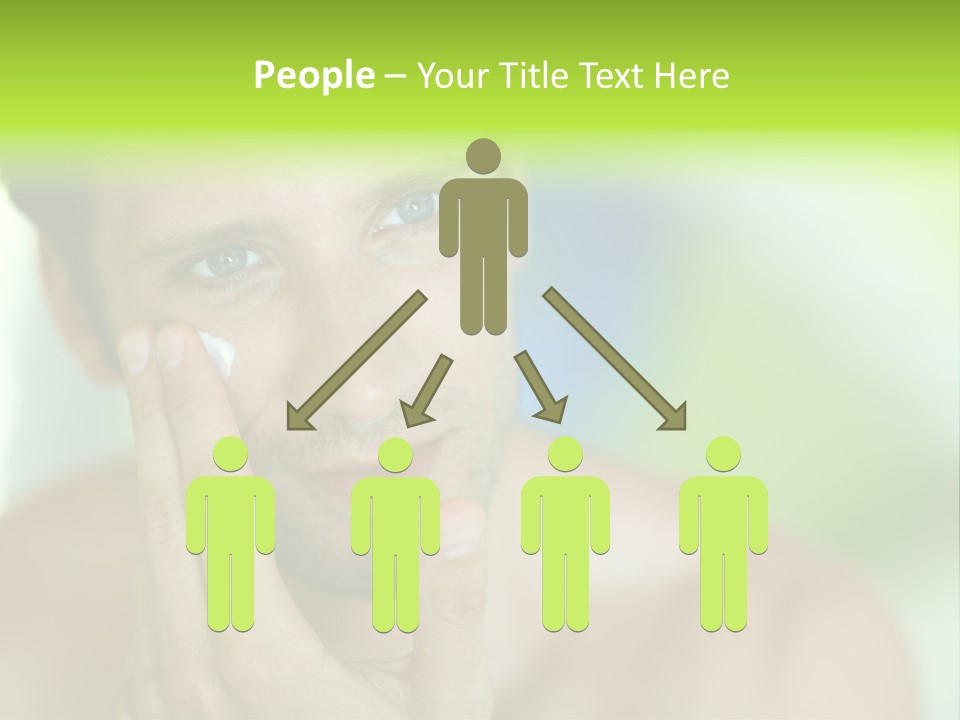 Nude Human Outline PowerPoint Template