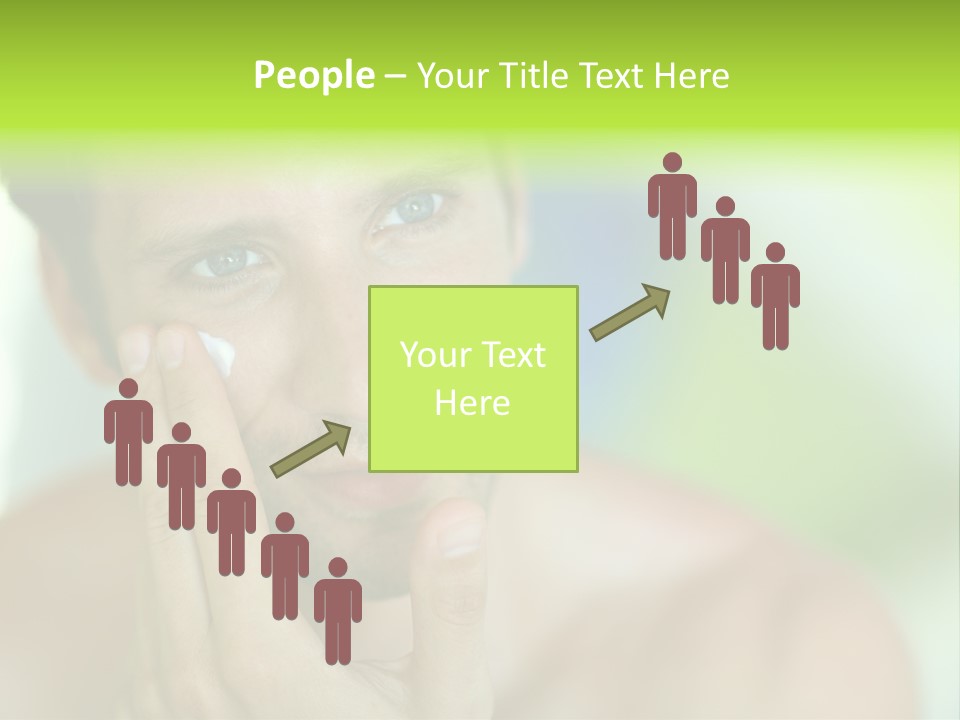 Nude Human Outline PowerPoint Template