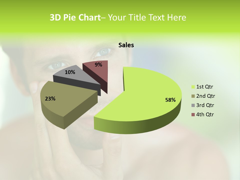 Nude Human Outline PowerPoint Template