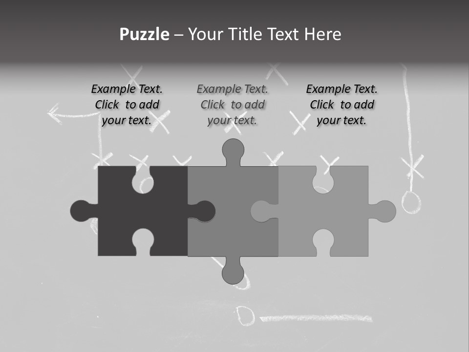 Three Back Illustration PowerPoint Template