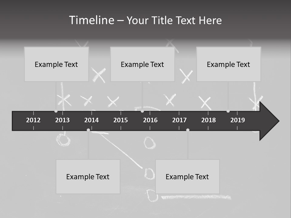 Three Back Illustration PowerPoint Template