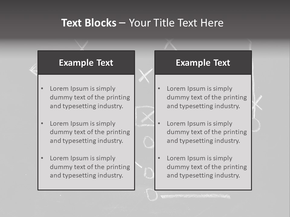 Three Back Illustration PowerPoint Template