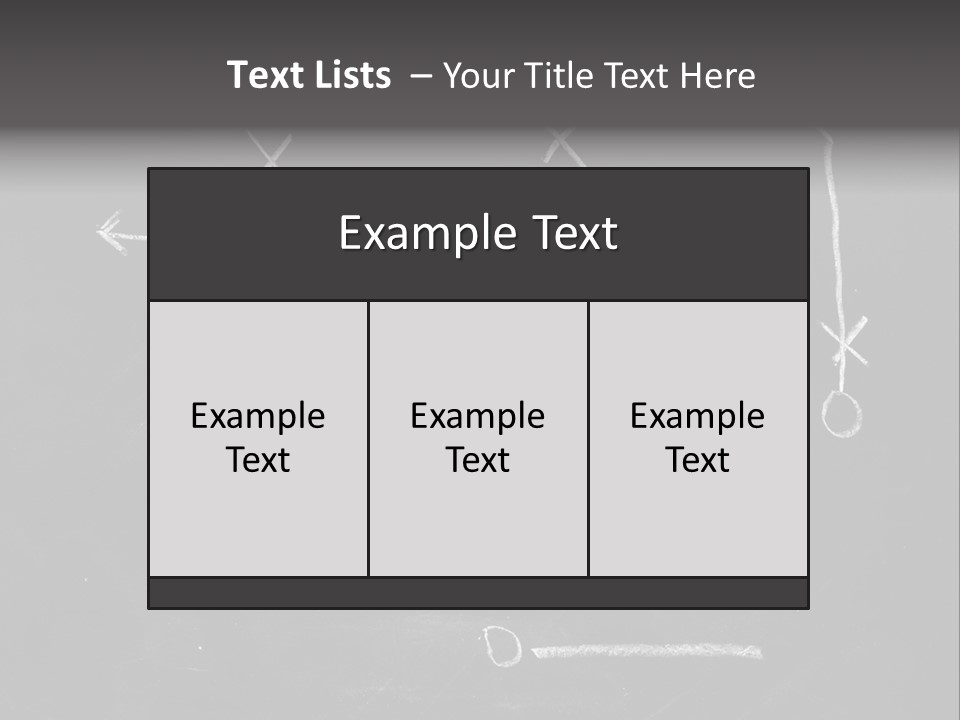 Three Back Illustration PowerPoint Template