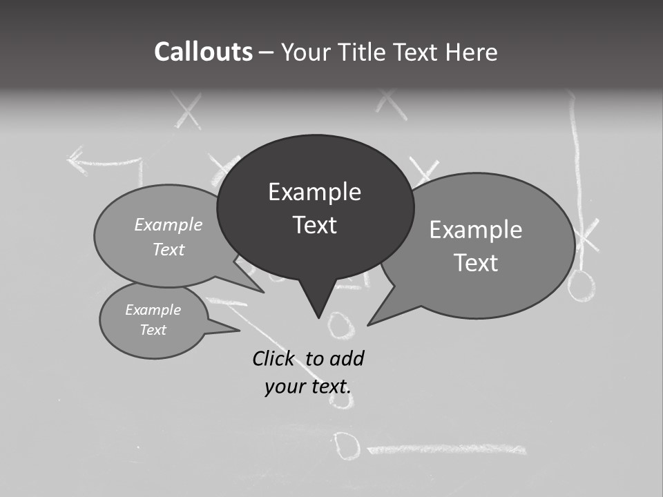 Three Back Illustration PowerPoint Template