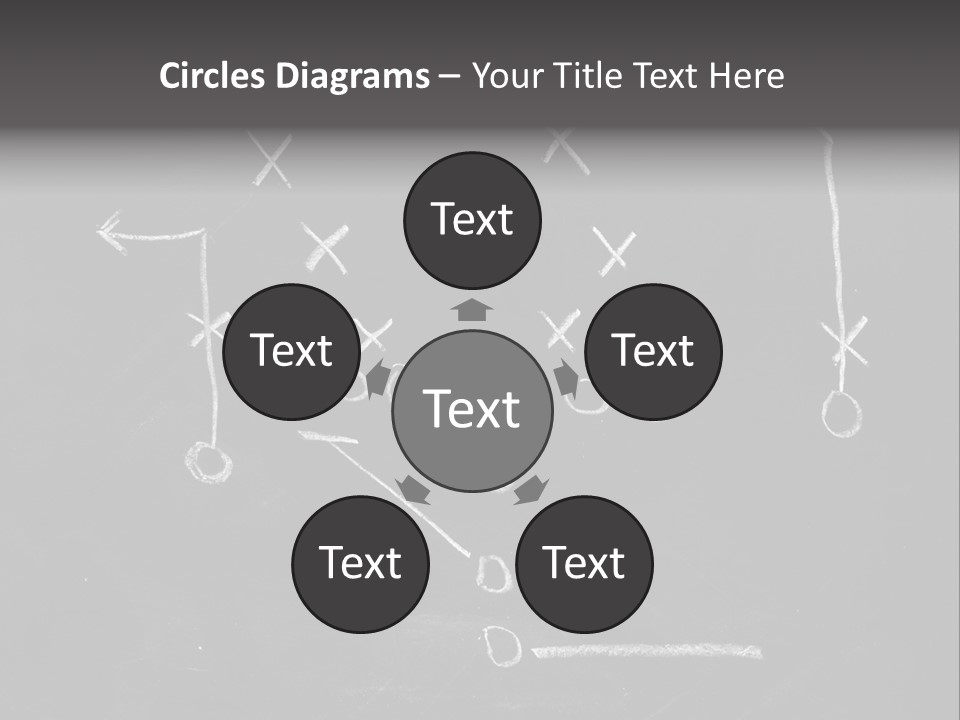 Three Back Illustration PowerPoint Template