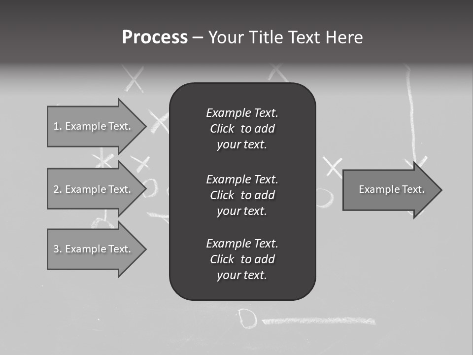 Three Back Illustration PowerPoint Template