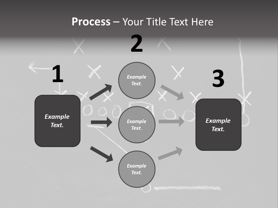 Three Back Illustration PowerPoint Template