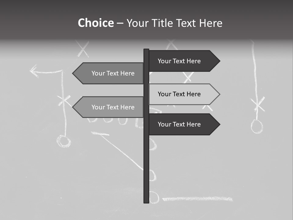 Three Back Illustration PowerPoint Template