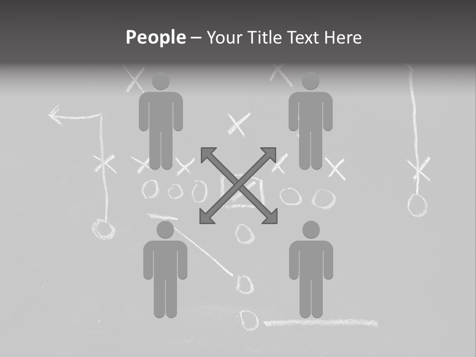 Three Back Illustration PowerPoint Template