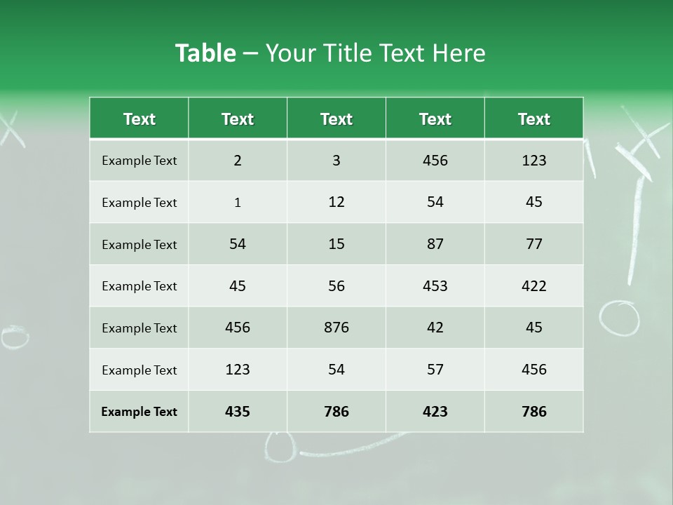 Fashion Side Proportions PowerPoint Template