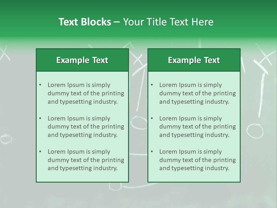 Fashion Side Proportions PowerPoint Template