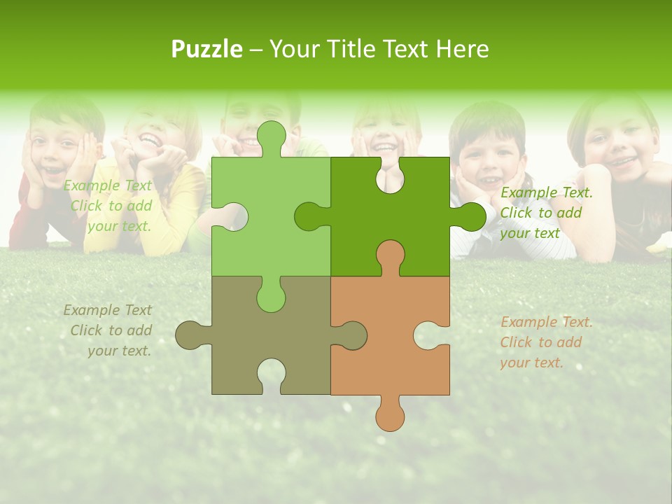 Youthful Cheerful Playful PowerPoint Template