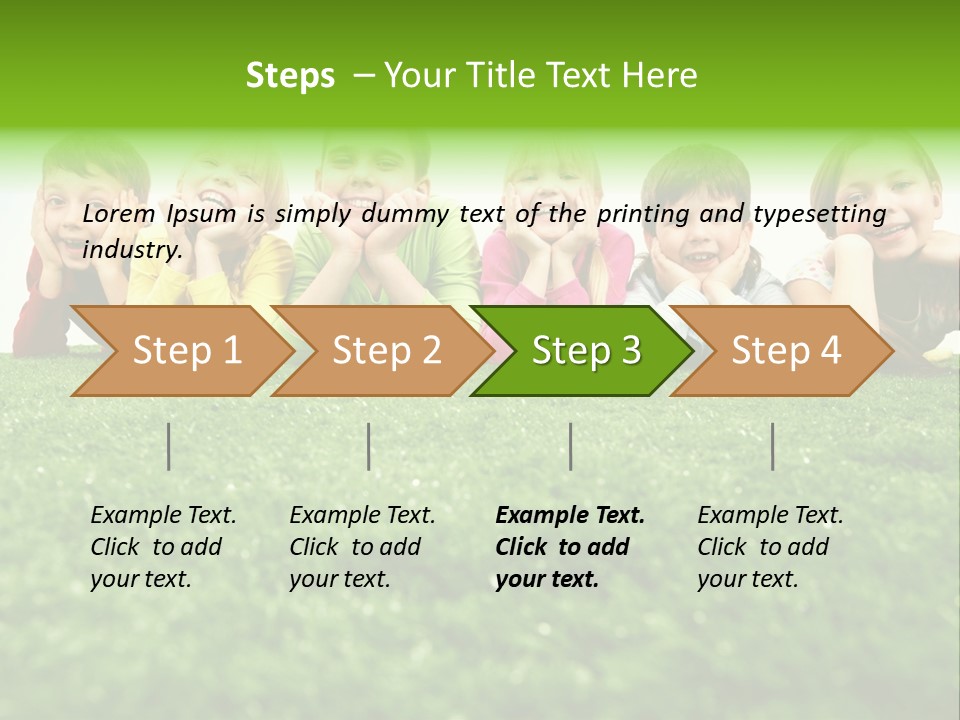 Youthful Cheerful Playful PowerPoint Template