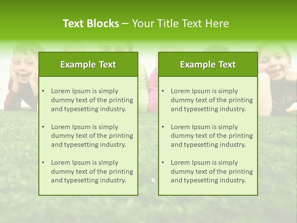 Youthful Cheerful Playful PowerPoint Template