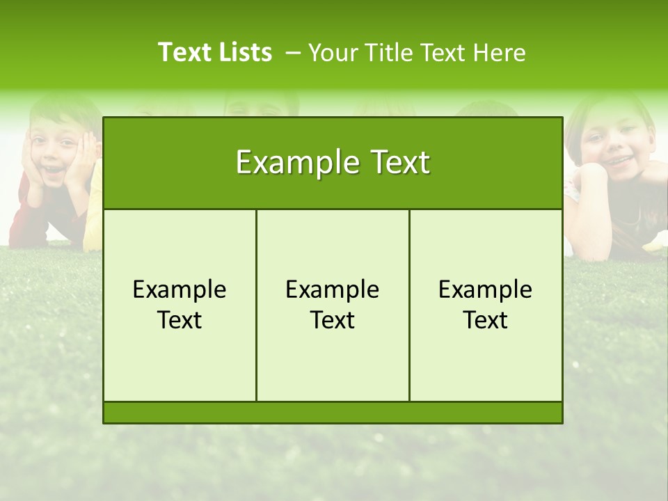 Youthful Cheerful Playful PowerPoint Template