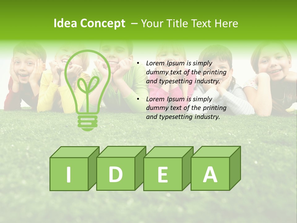 Youthful Cheerful Playful PowerPoint Template