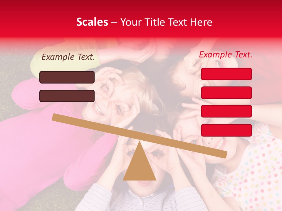 A Group Of Children Laying In A Circle On The Grass PowerPoint Template