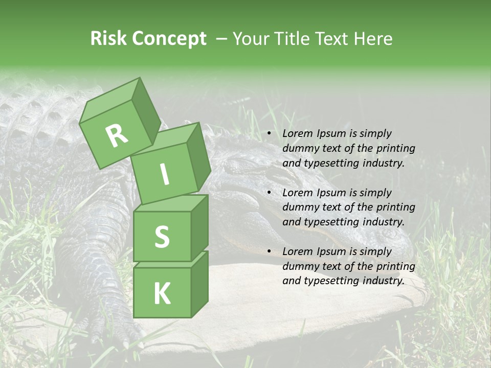 Crocodile PowerPoint Template