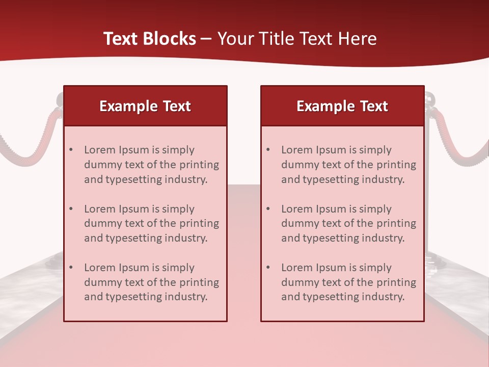 Carpet Glory Winner PowerPoint Template