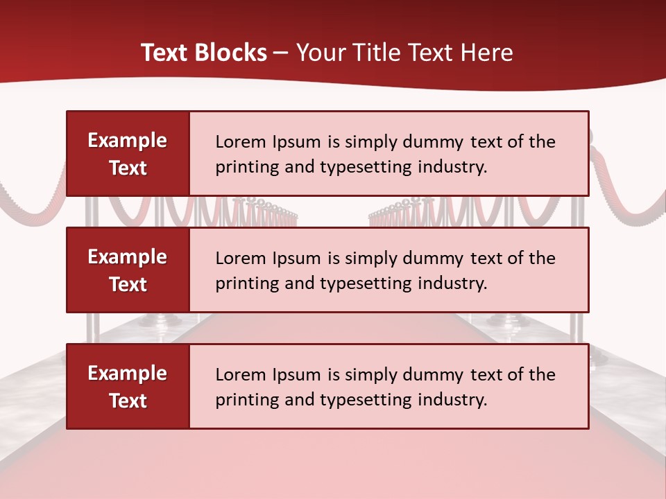 Carpet Glory Winner PowerPoint Template