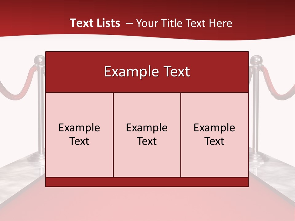 Carpet Glory Winner PowerPoint Template