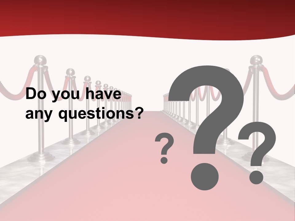 Carpet Glory Winner PowerPoint Template