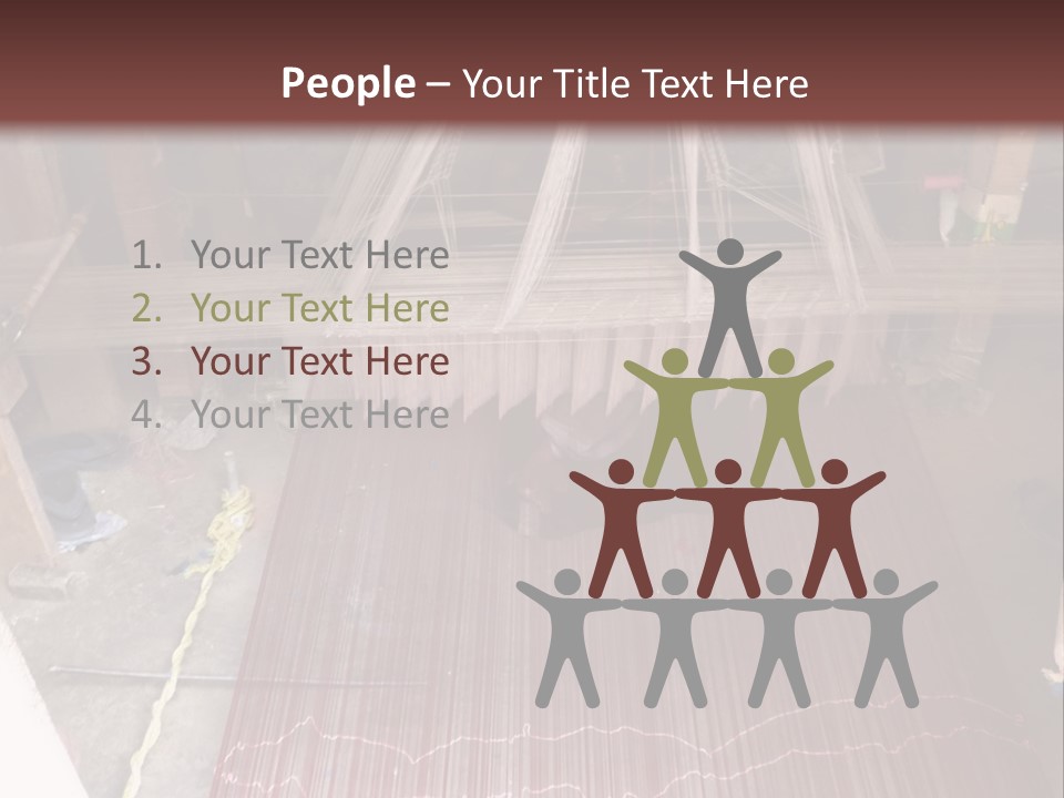 Benares Ethnic Worker PowerPoint Template