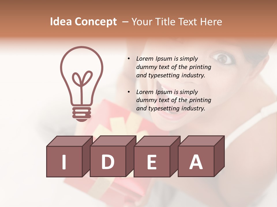 Sexy Excited  PowerPoint Template