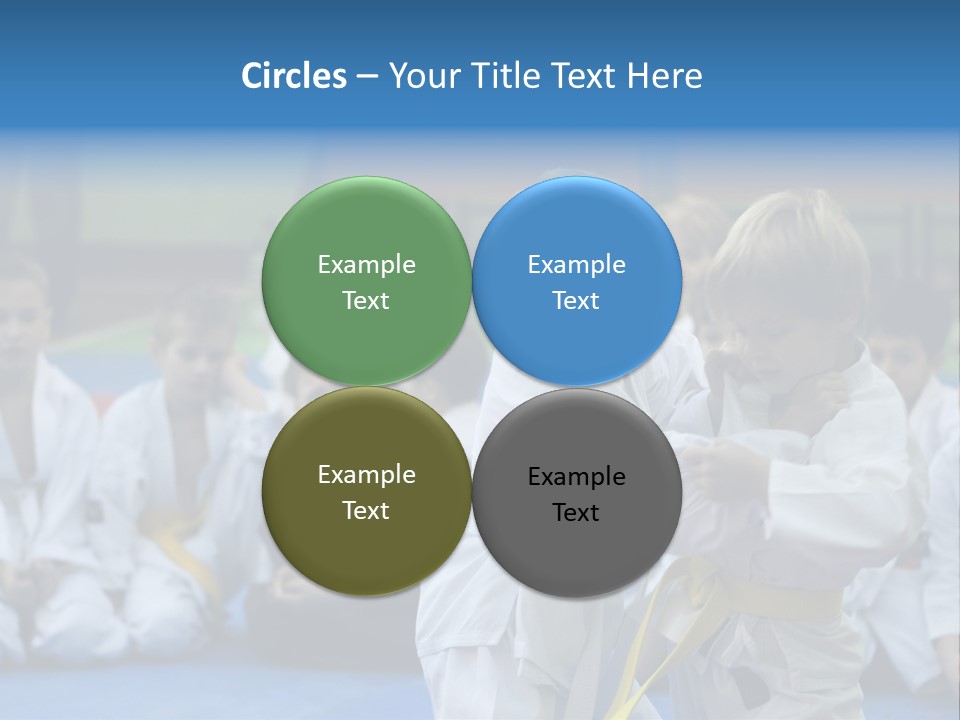 Training Sport Hand PowerPoint Template