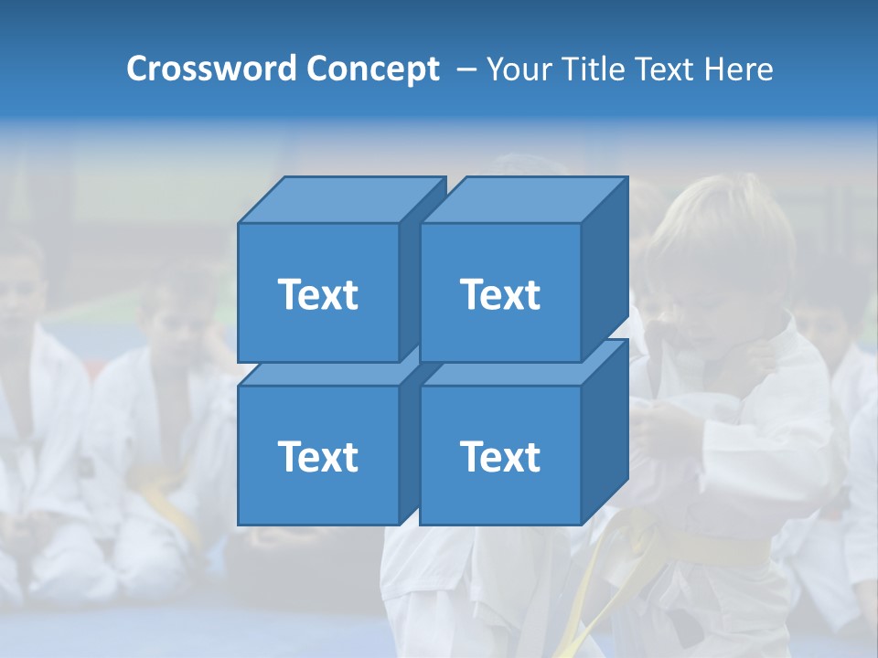 Training Sport Hand PowerPoint Template
