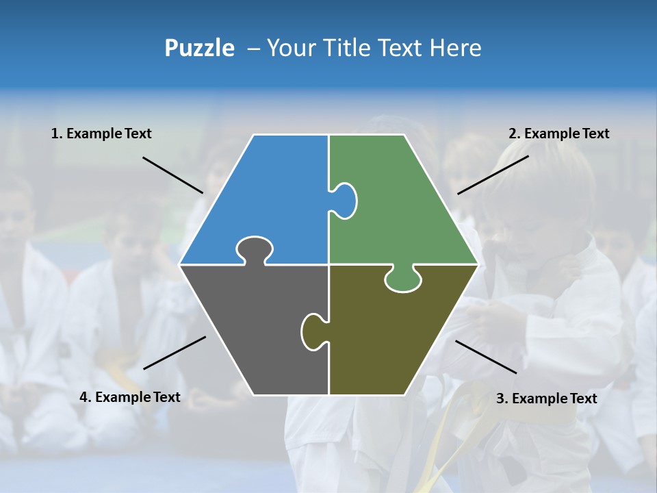 Training Sport Hand PowerPoint Template