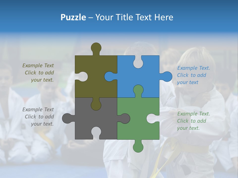 Training Sport Hand PowerPoint Template