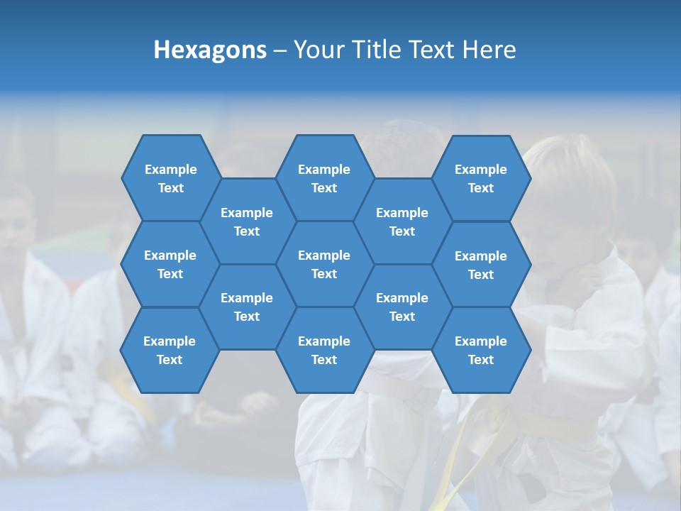 Training Sport Hand PowerPoint Template