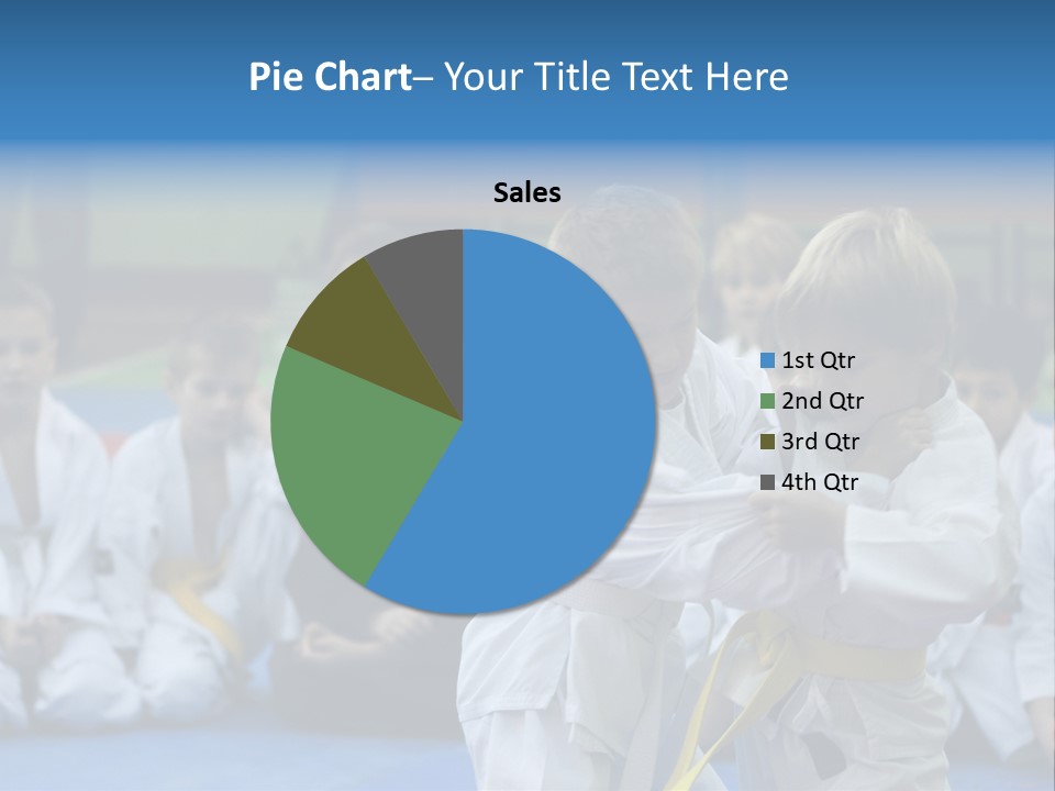 Training Sport Hand PowerPoint Template