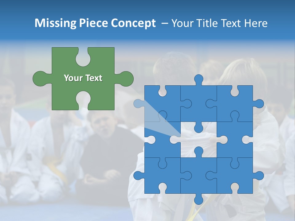 Training Sport Hand PowerPoint Template