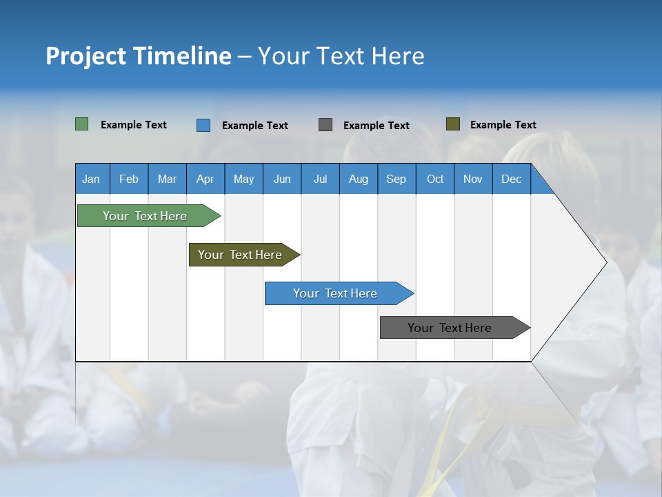 Training Sport Hand PowerPoint Template