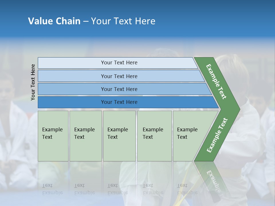 Training Sport Hand PowerPoint Template