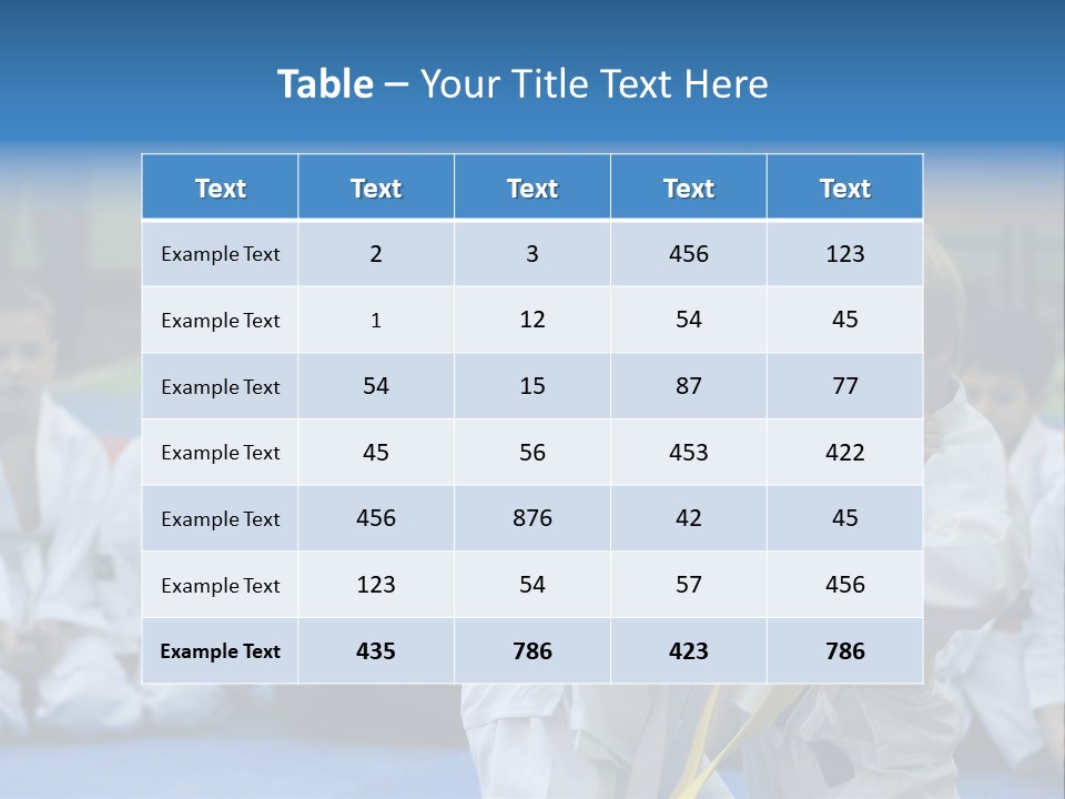 Training Sport Hand PowerPoint Template