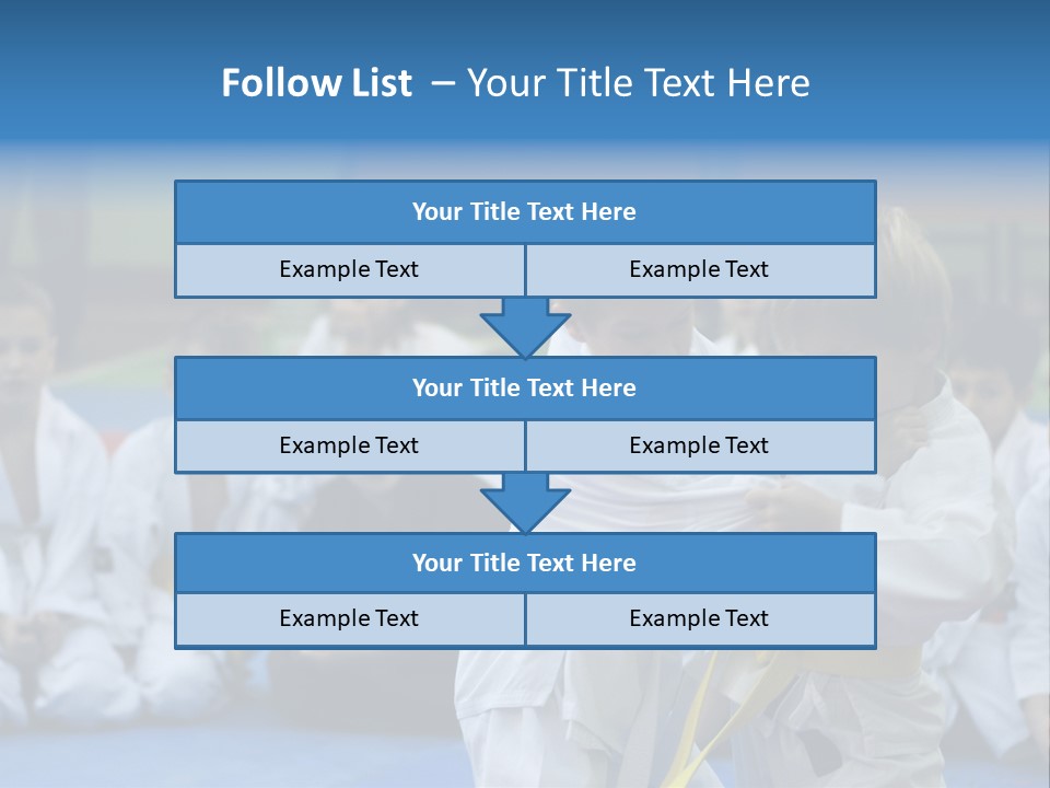 Training Sport Hand PowerPoint Template