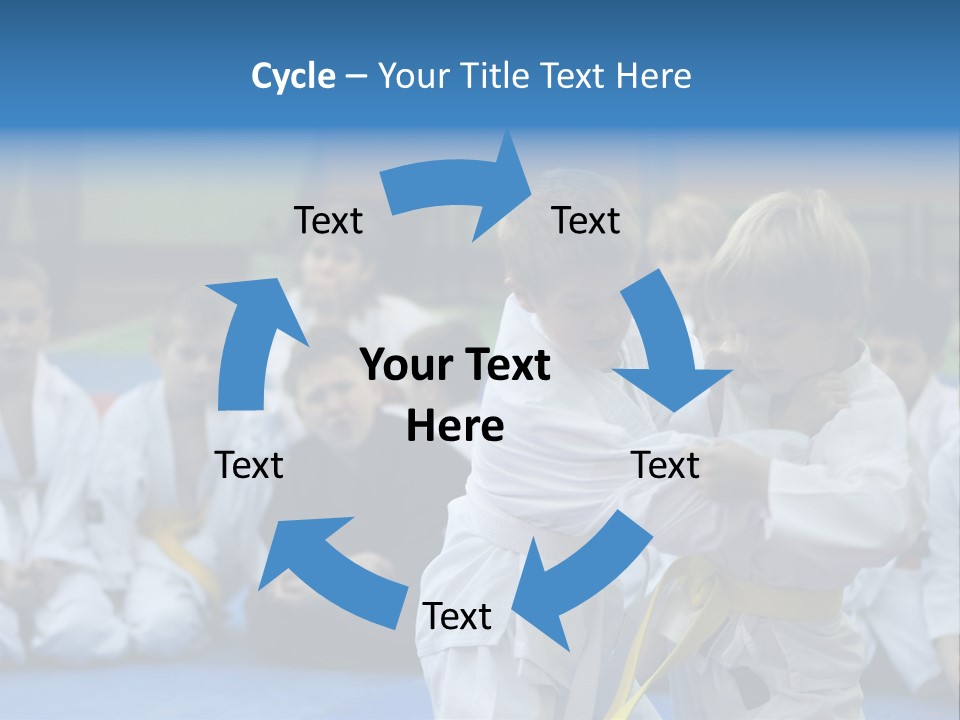 Training Sport Hand PowerPoint Template