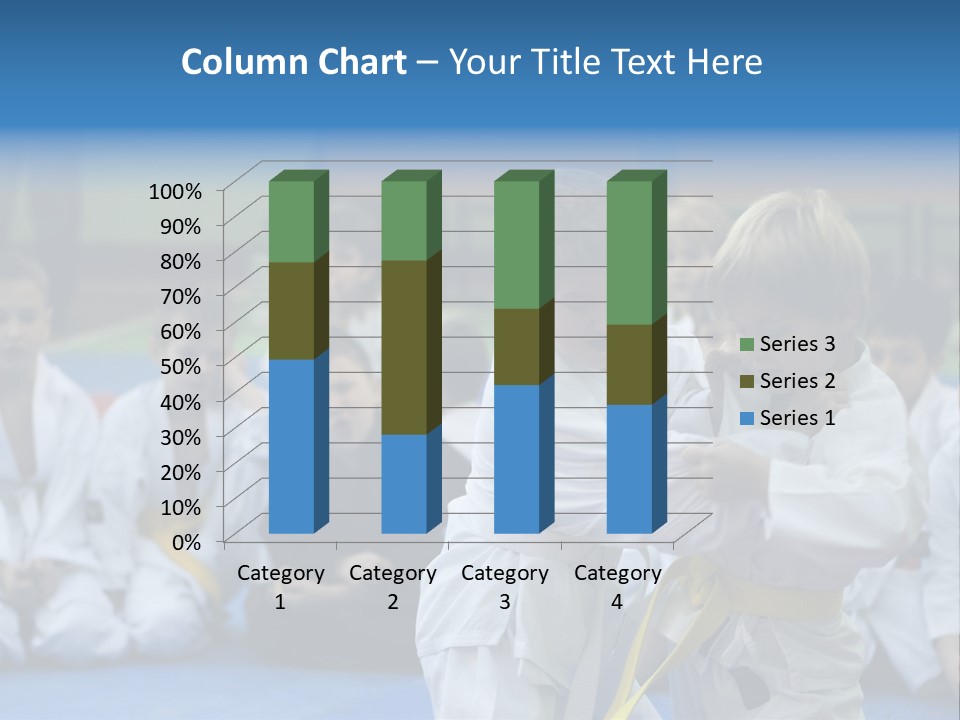 Training Sport Hand PowerPoint Template