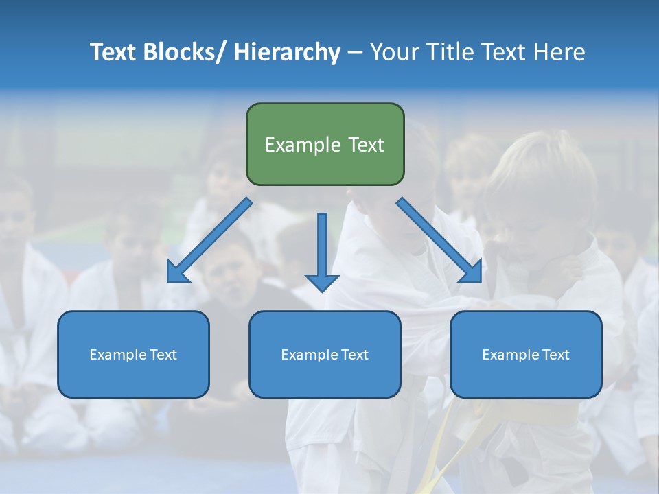 Training Sport Hand PowerPoint Template