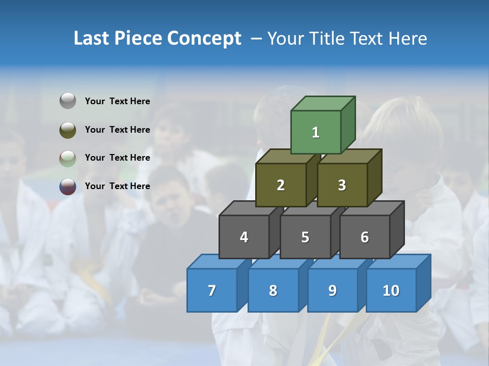 Training Sport Hand PowerPoint Template