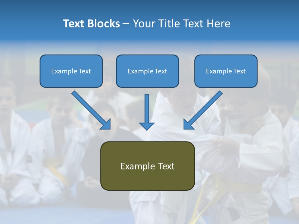 Training Sport Hand PowerPoint Template