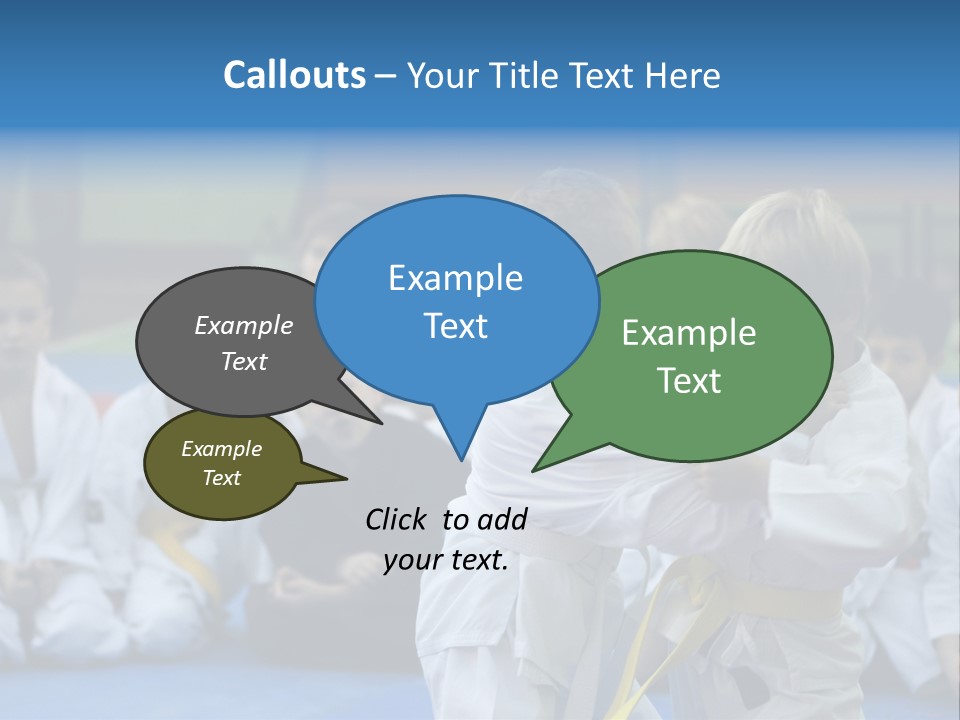 Training Sport Hand PowerPoint Template